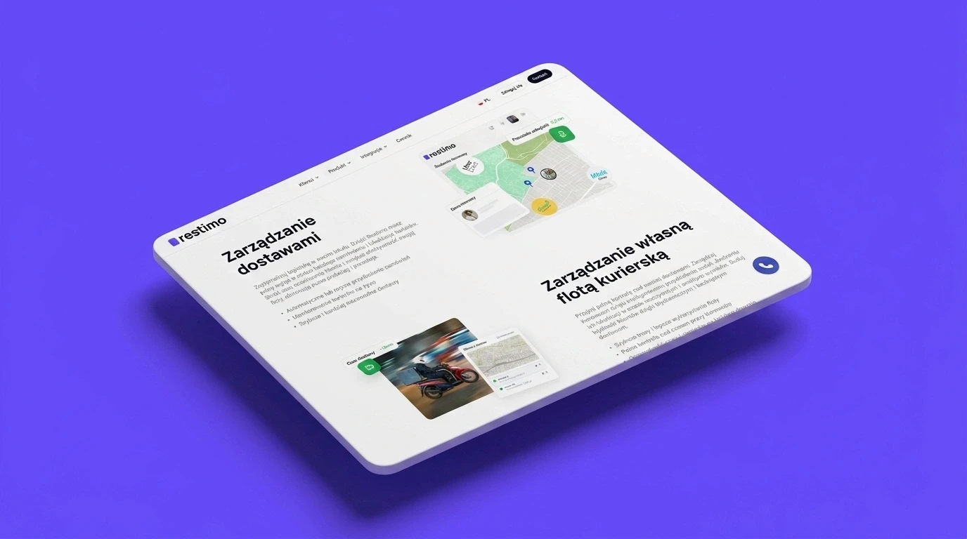 restimo, strony internetowe mockup