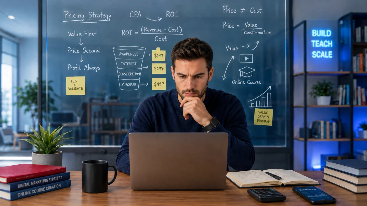 How to Price an Online Course in 5 Steps (Without Copying the Competition)