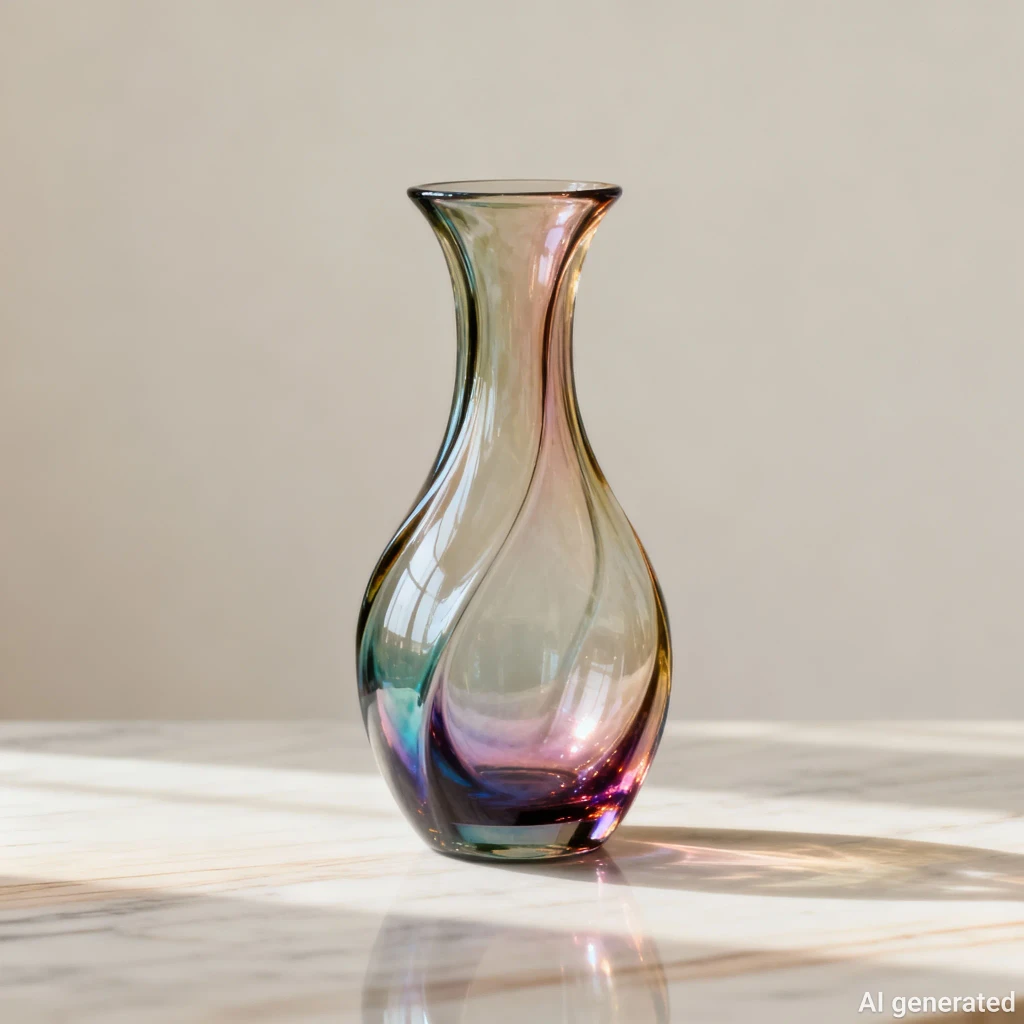 colorful vase