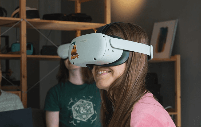 Image from the VR game "Kartoffl"