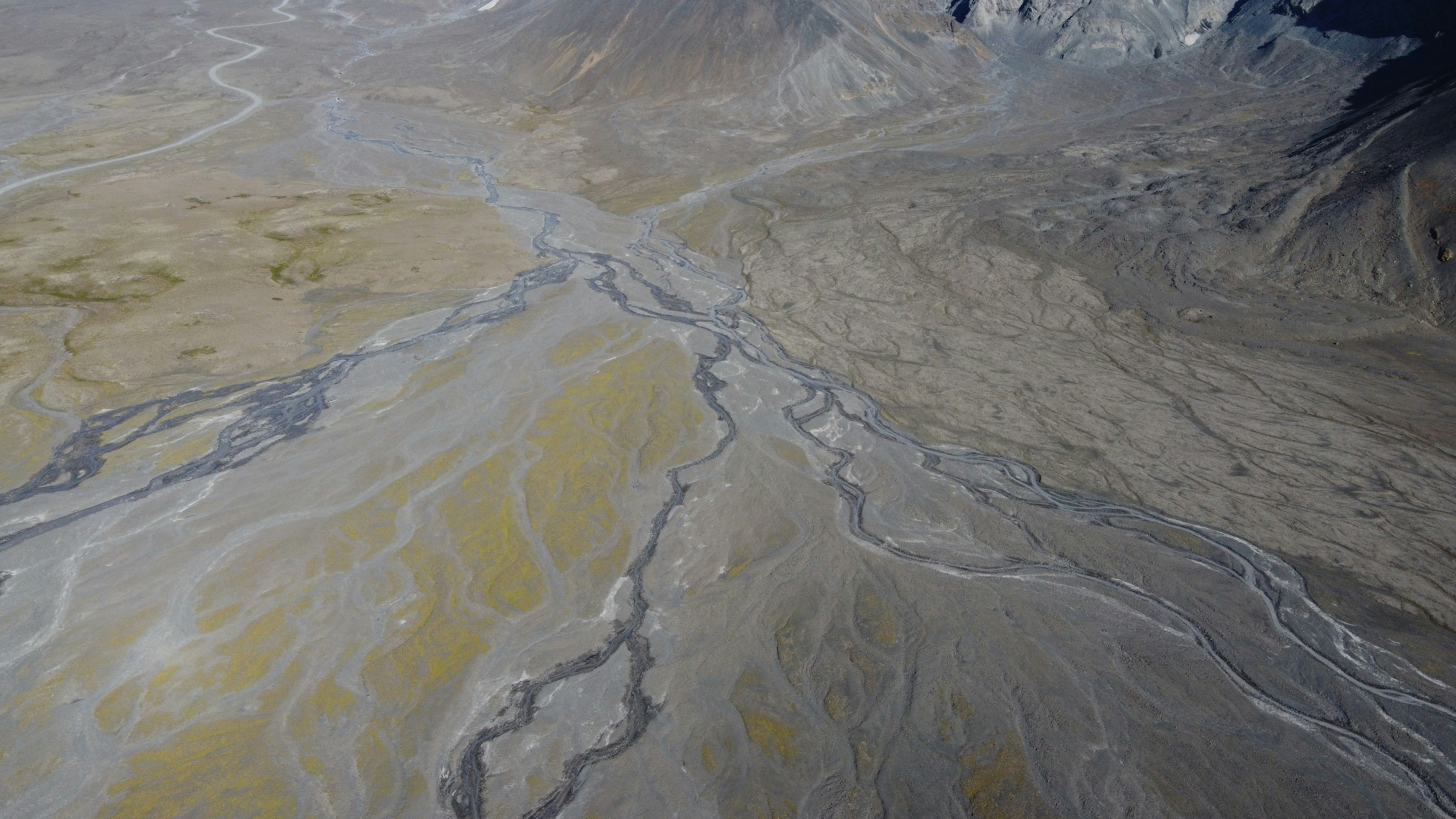 view of Langjökull Glacier