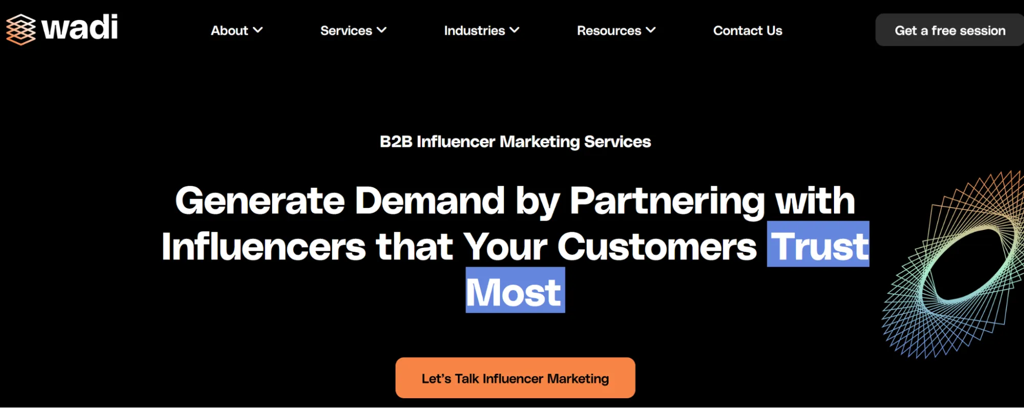Top B2B Influencer Marketing Agency - Wadi Digital