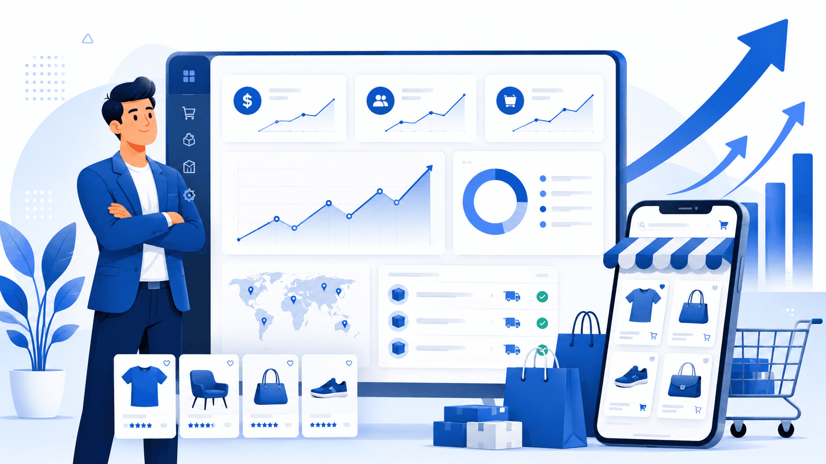 Growth with Storepecker ecommerce website builder