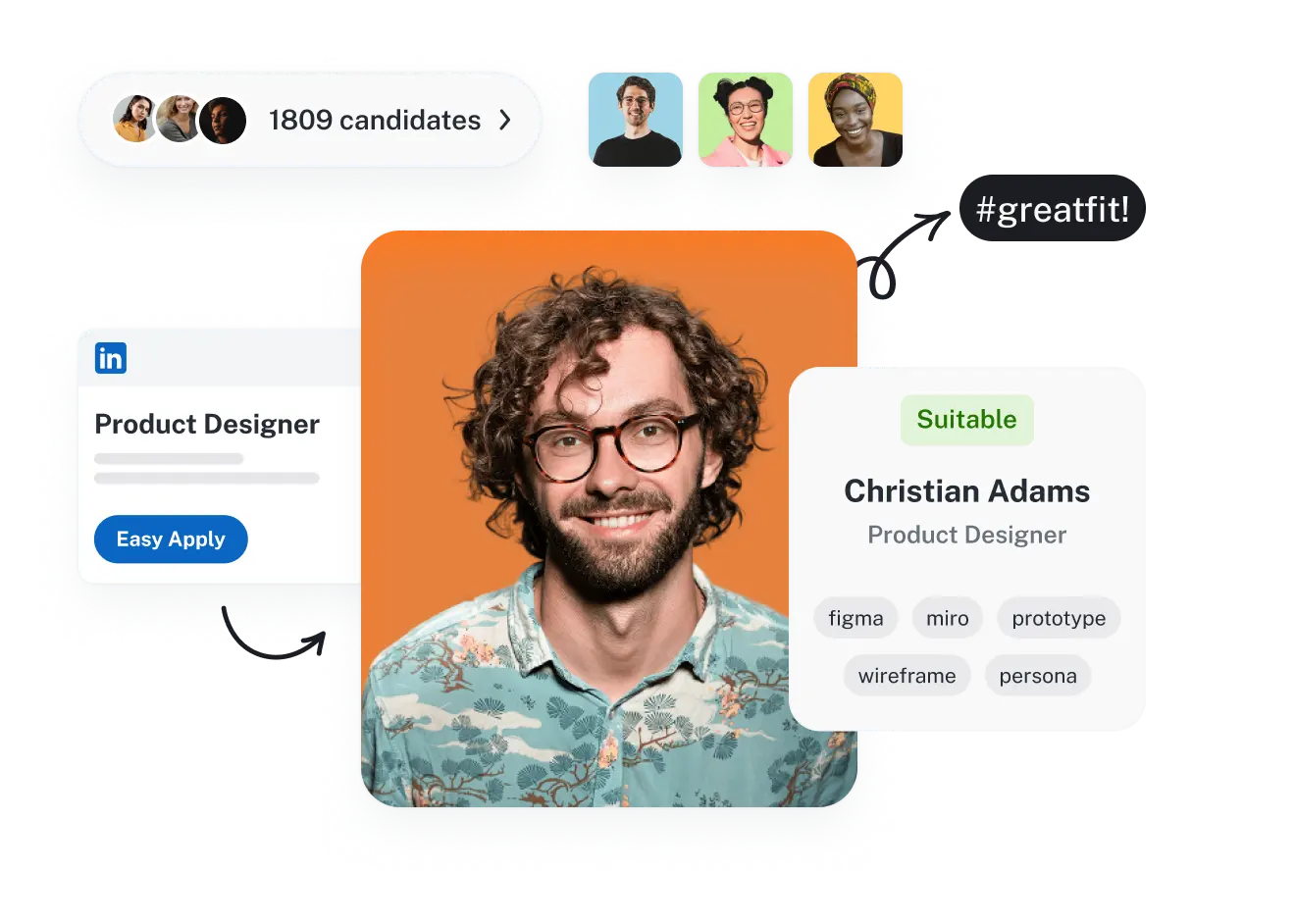 hero image showing features
