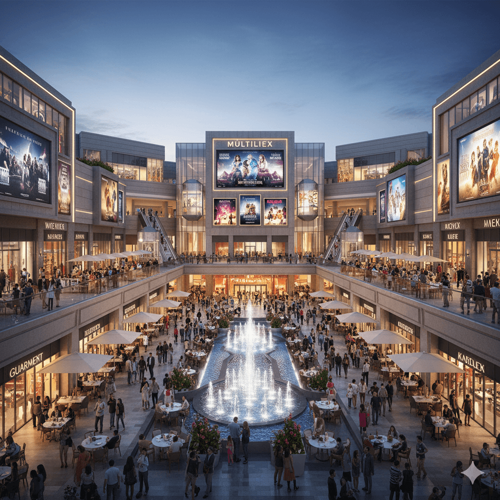 F&B and multiplex leisure zone M3M Sector 111 Gurugra