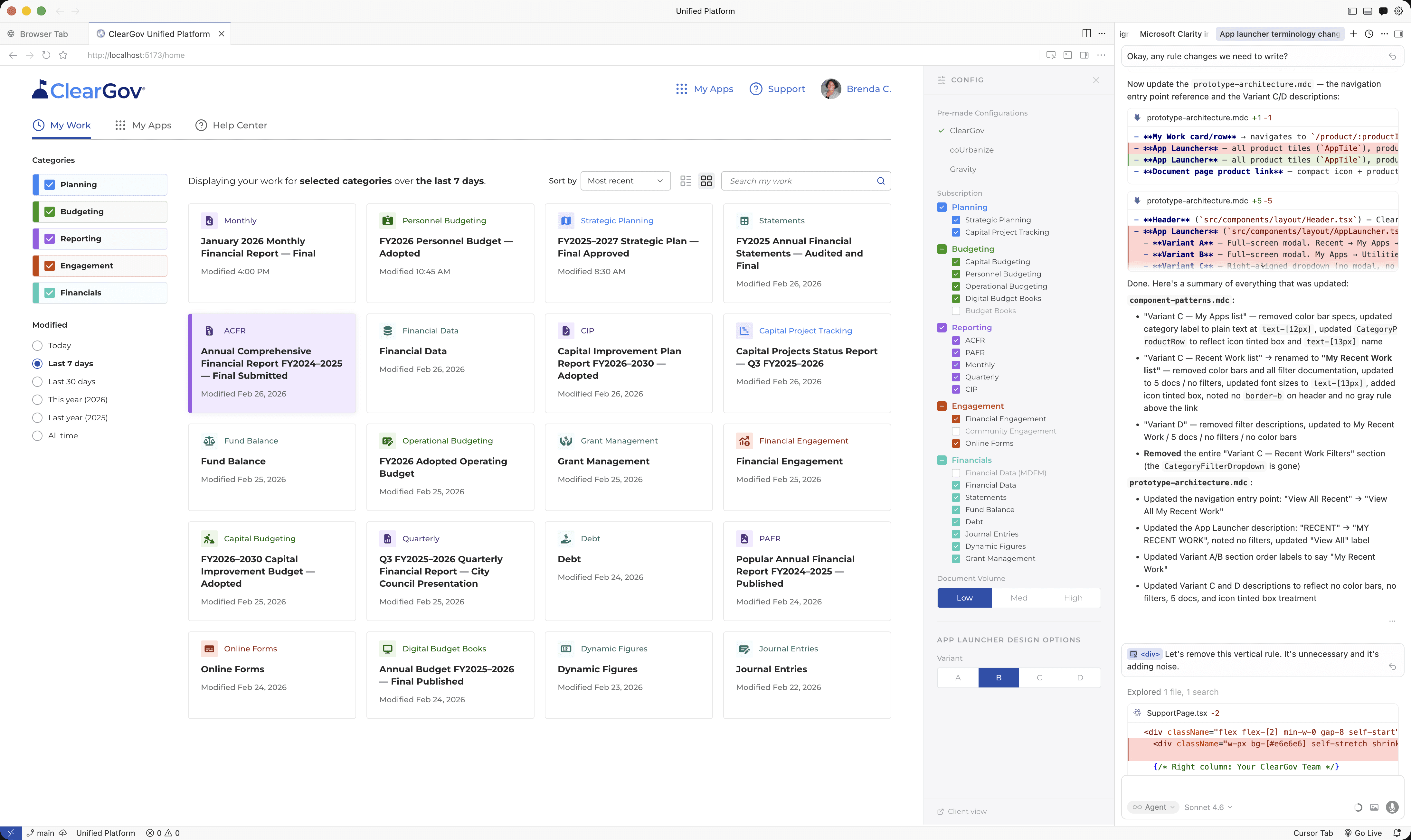 Unified Experience Exploration