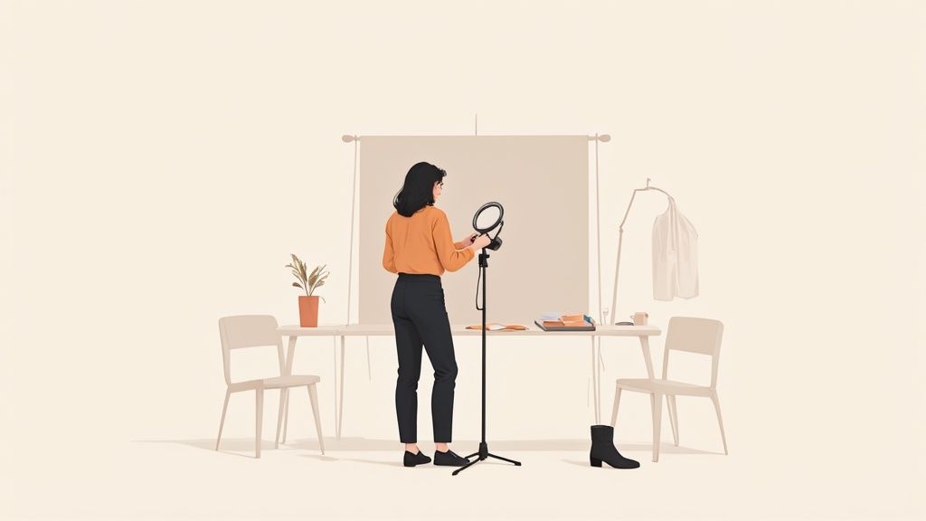 Vorbereitung KI Profilbild