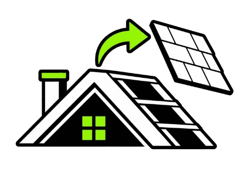 Roof replacement service icon for Roofs 4 Less in Fresno, Clovis, and Madera