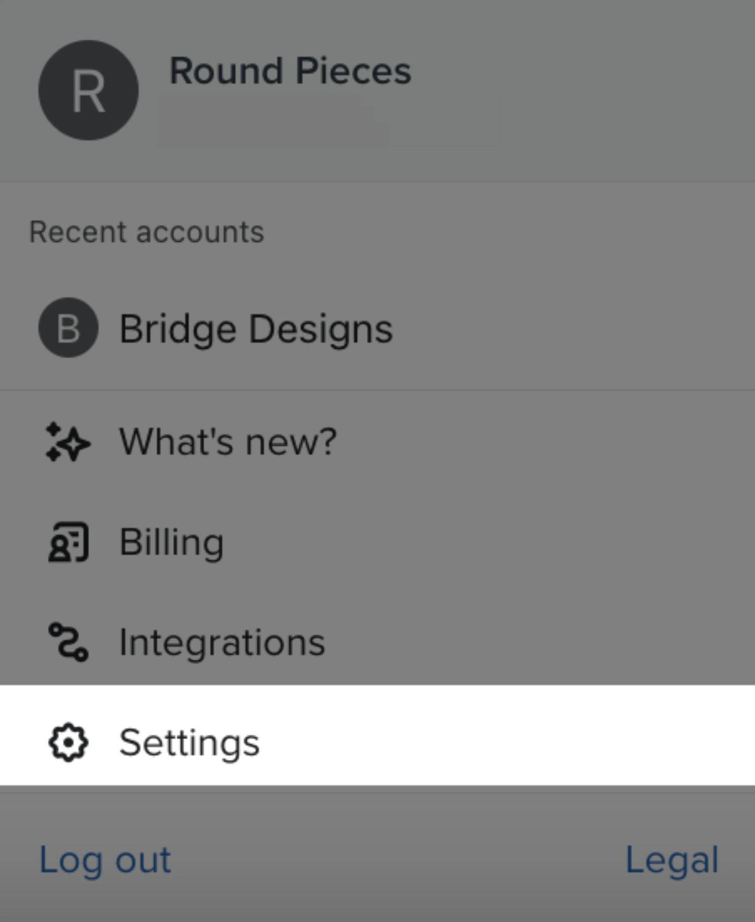 Go to Settings.jpeg – A screenshot showing Klaviyo’s settings menu, guiding users on where to access attribution settings.