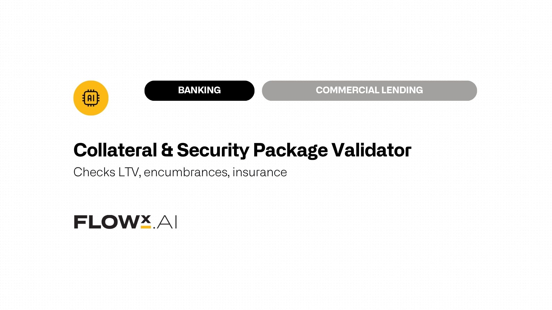 Collateral & Security Package Validator