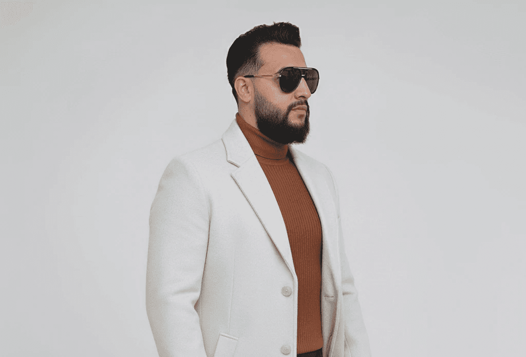 Portrait of portfolio creator – front view
