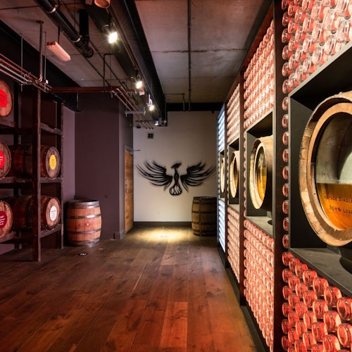 The Maturation Space in the Teeling Whiskey Distillery