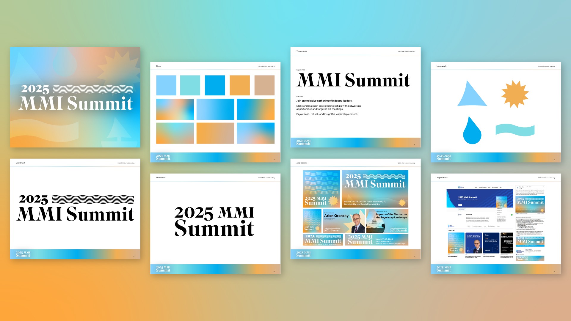 2025 MMI Summit Brand Guidelines Mockup