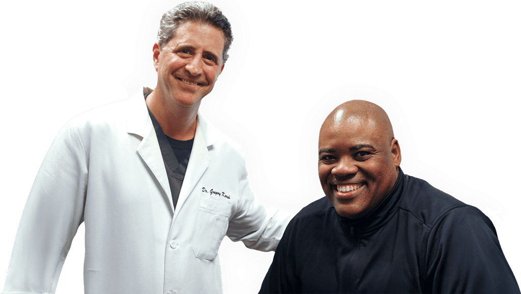 Dr. Kersh and patient