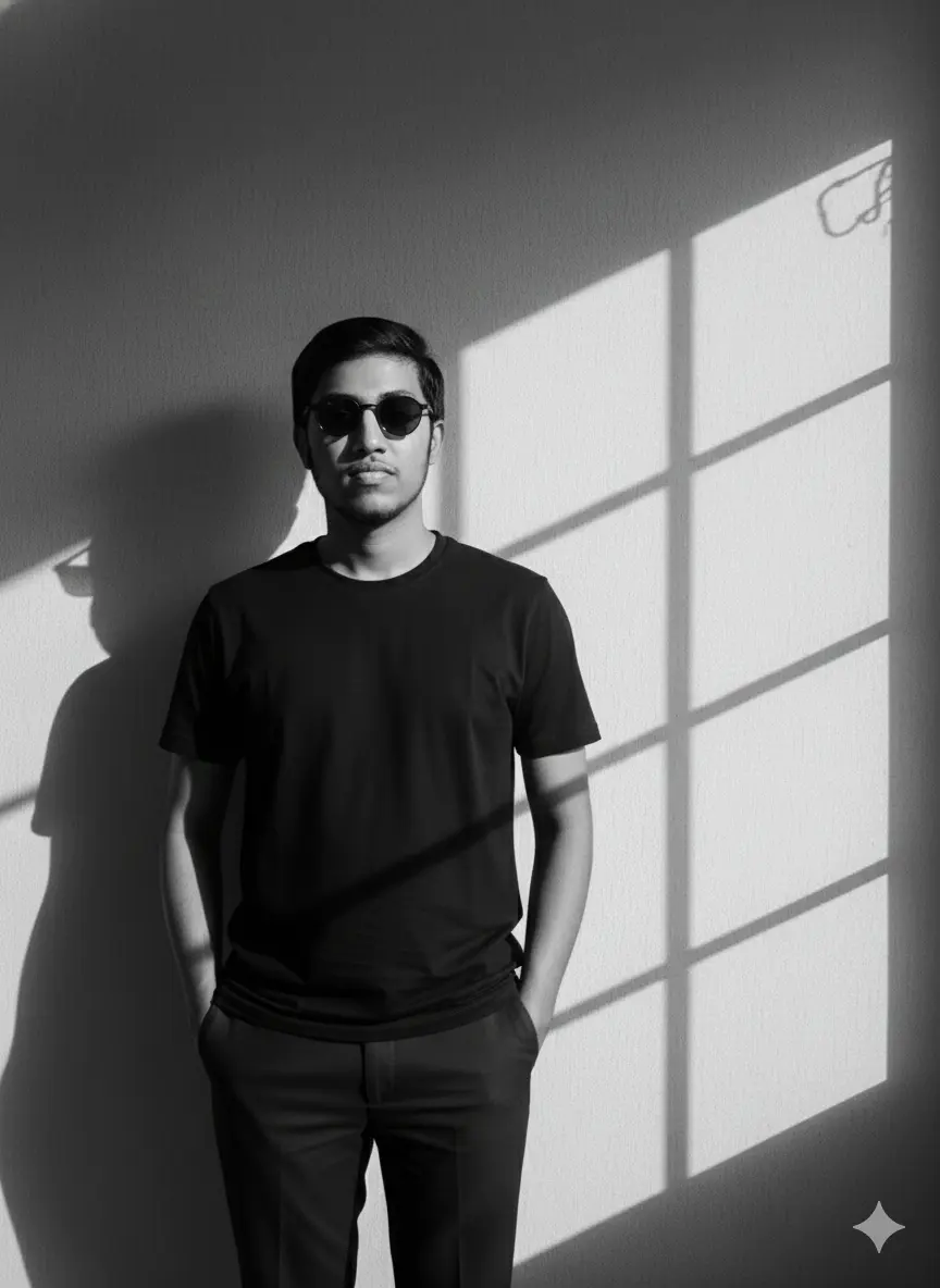 Homepage banner showcasing digital marketing, design thinking, and content creation