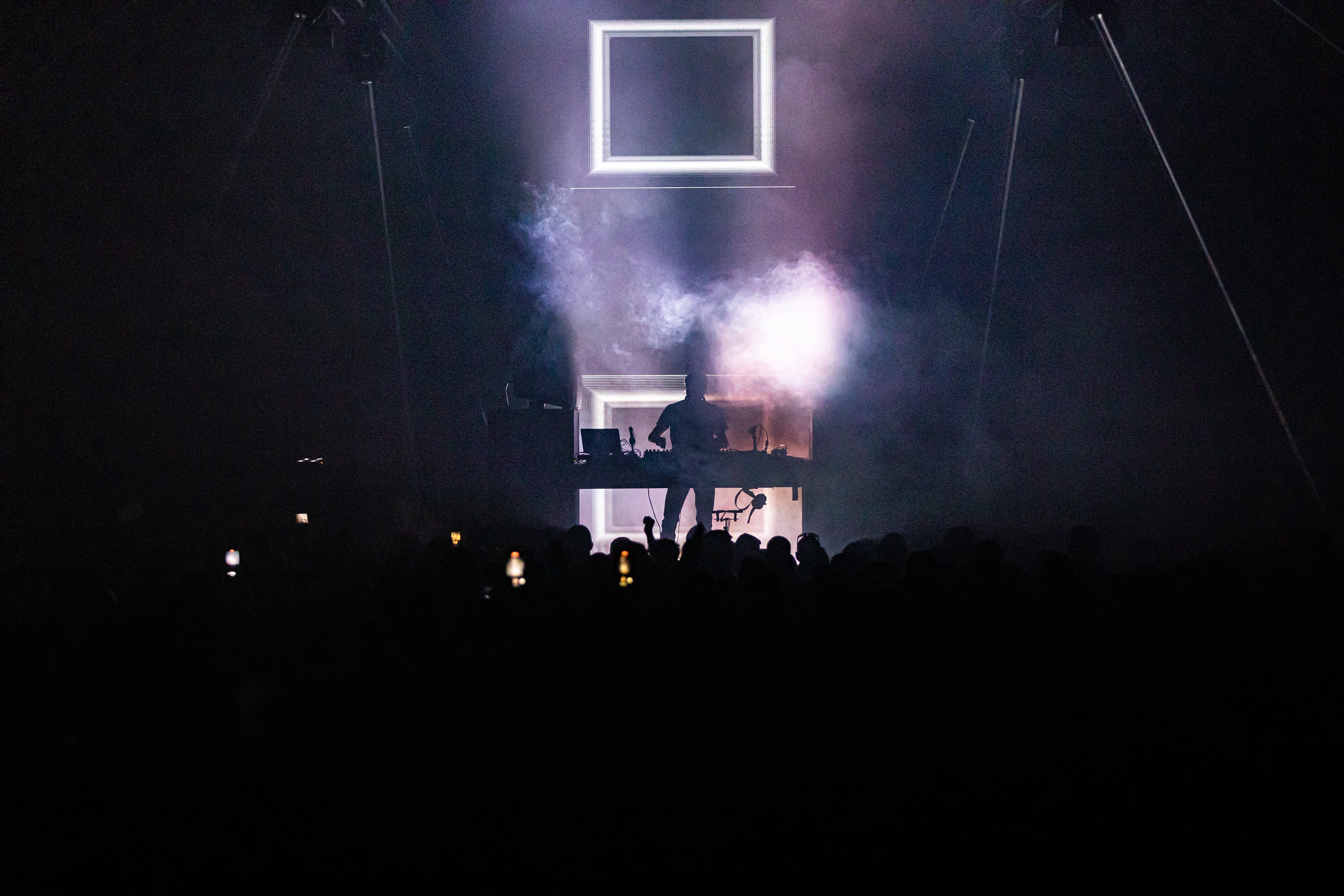 Richie Hawtin performing at Hyperspace, Hungexpo, Budapest, 2023. Photo by István Király