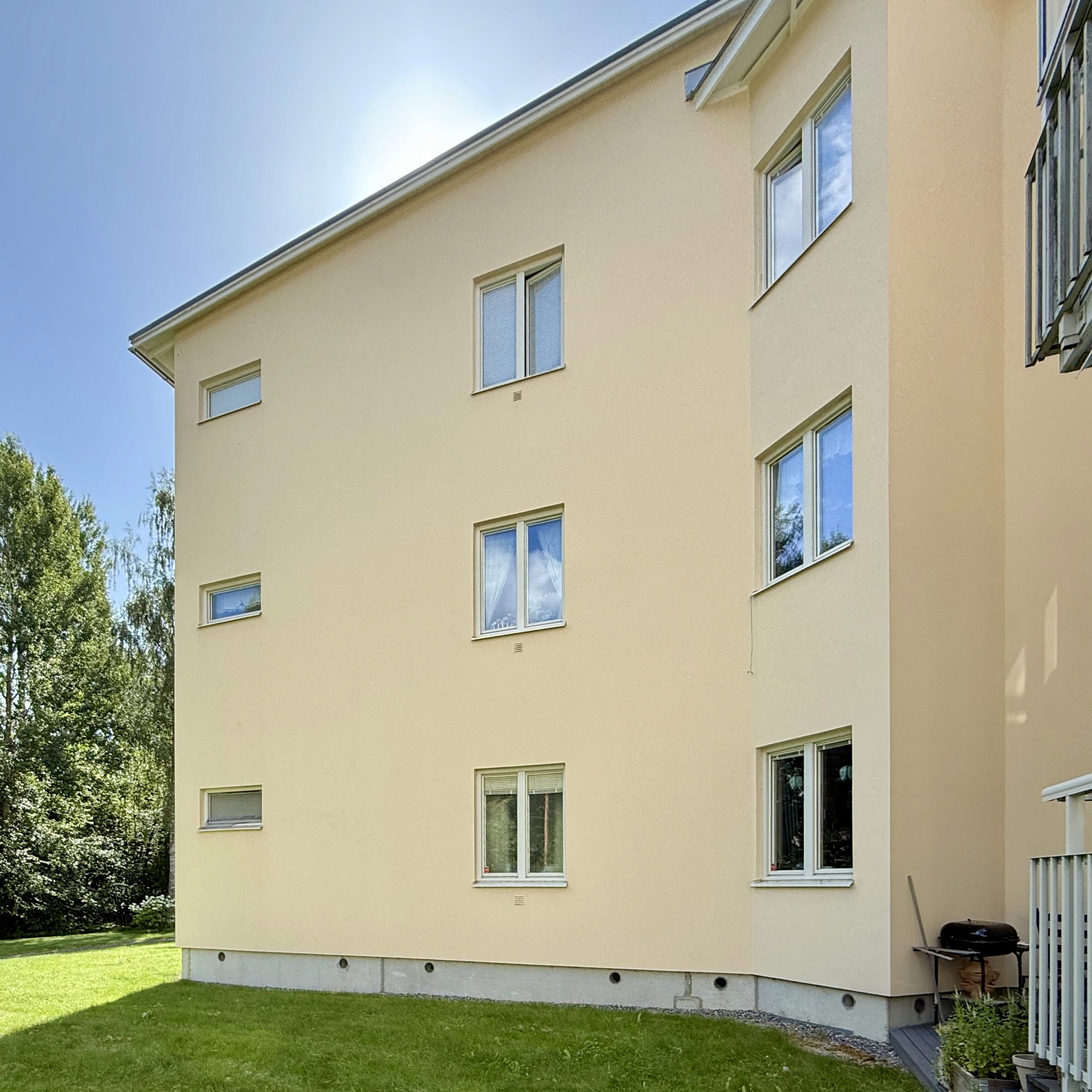 Aquafix, Fasadtvätt för BRF i Stockholm