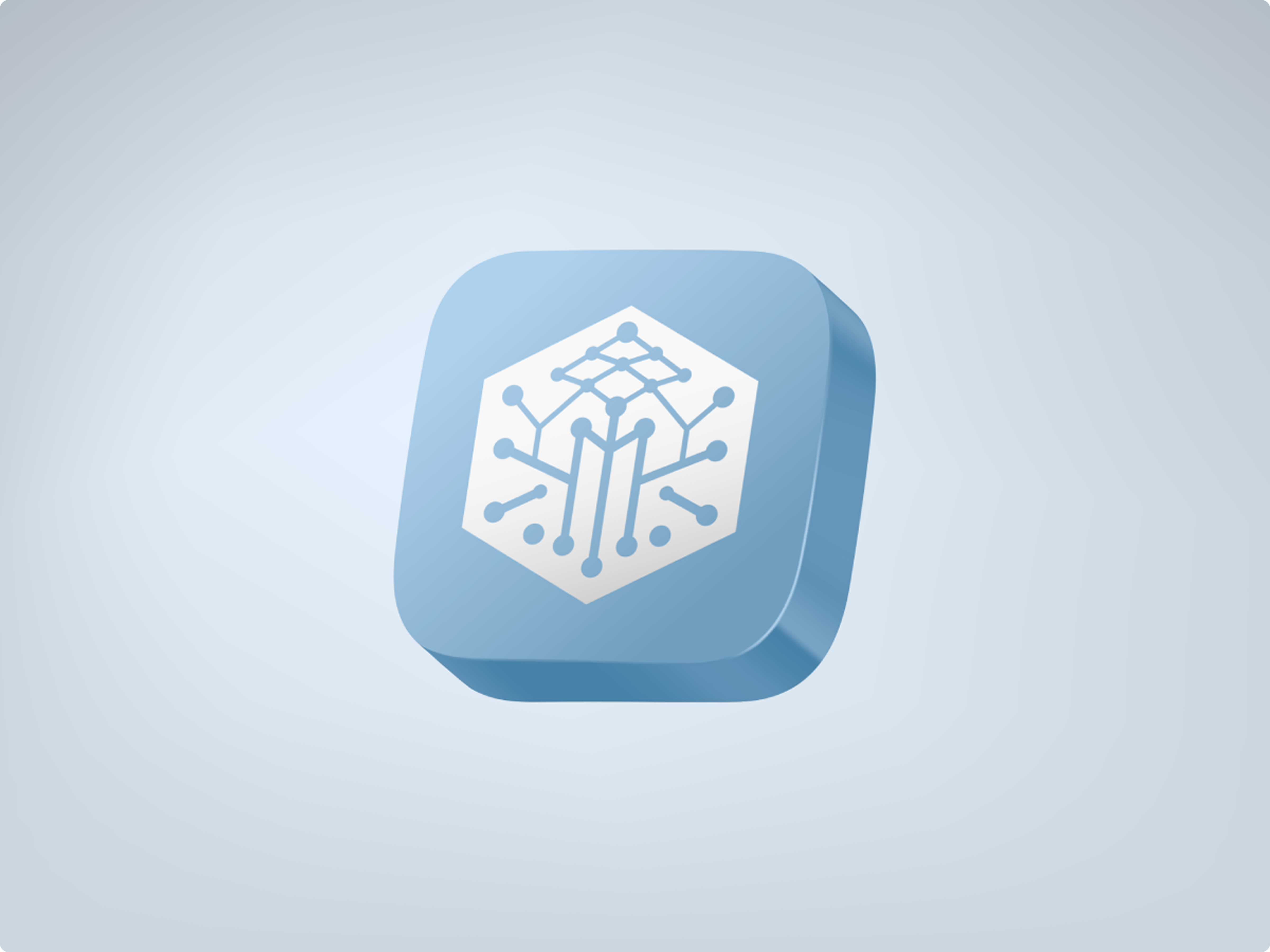 BlockPay brand app icon showing secure digital wallet identity