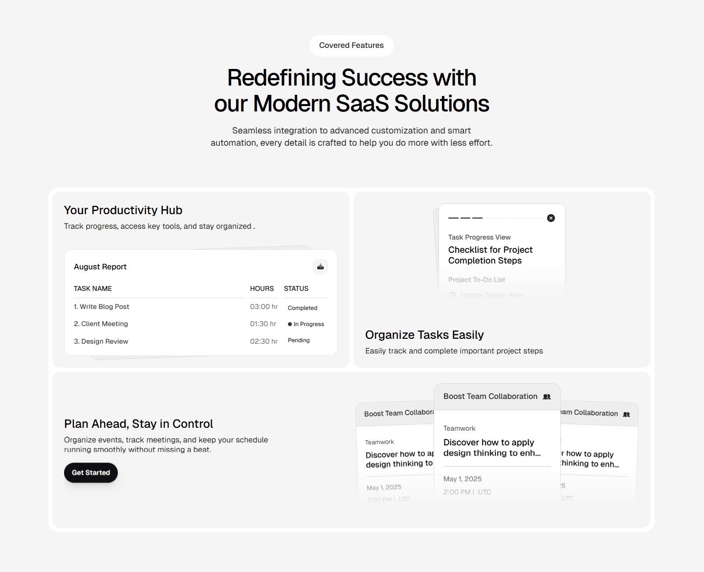 Framer Feature Component