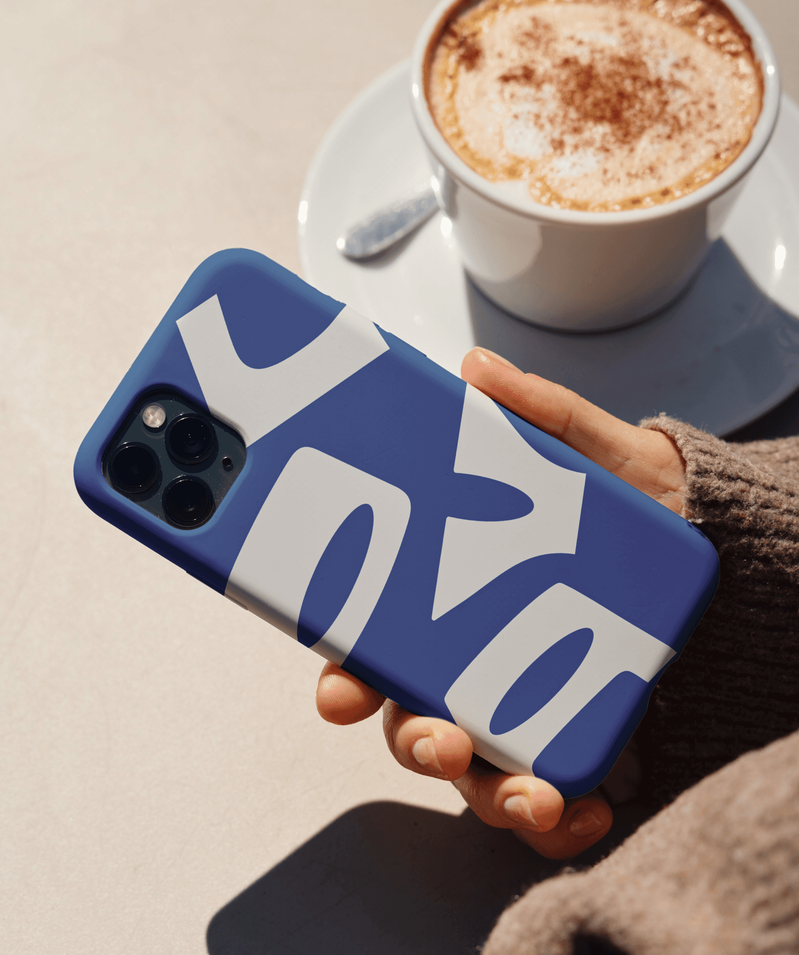Lova phone case mockup by analogue agancy