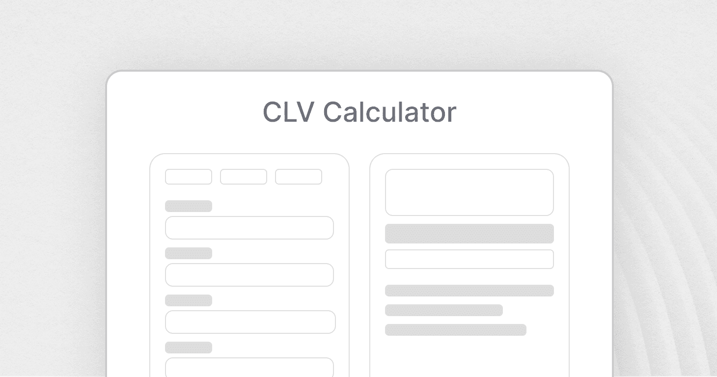 CLV Calculator