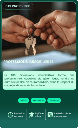 carte professions immobilières
