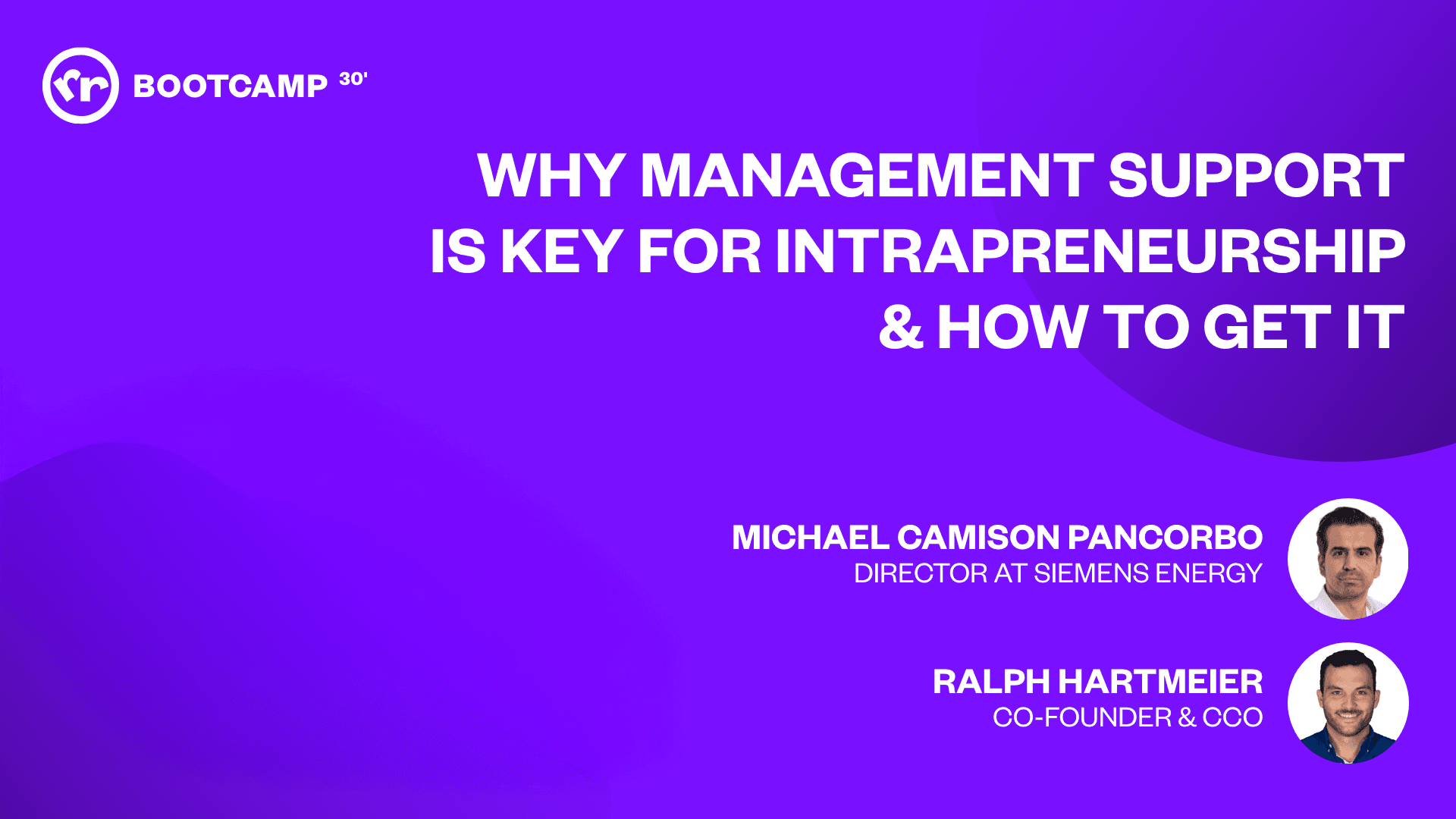 Warum Managementunterstützung der Schlüssel zum Intrapreneurship-Webinar ist