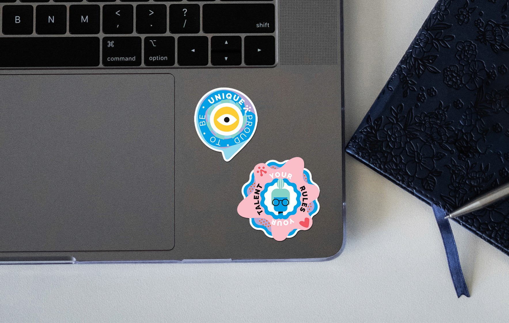Image of the sticker designs for Unique