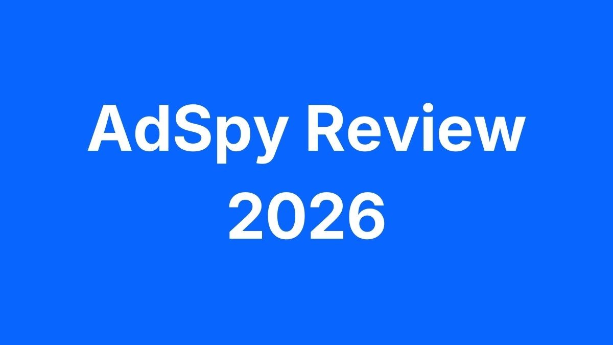 AdSpy Review 2026