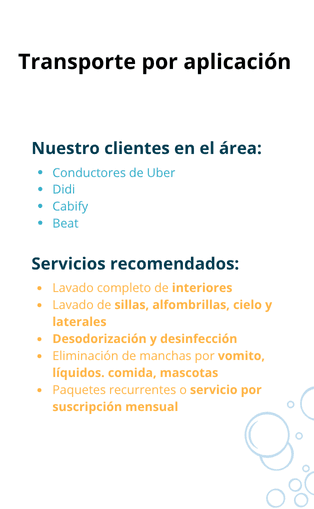 Transporte por aplicación - Atrás