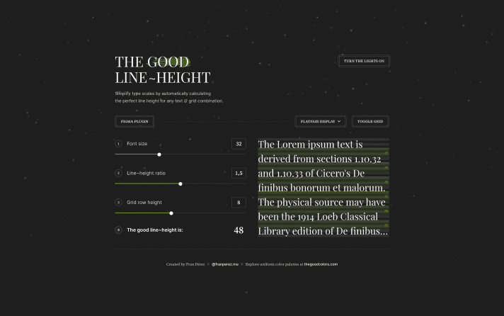 The Good Line-Height