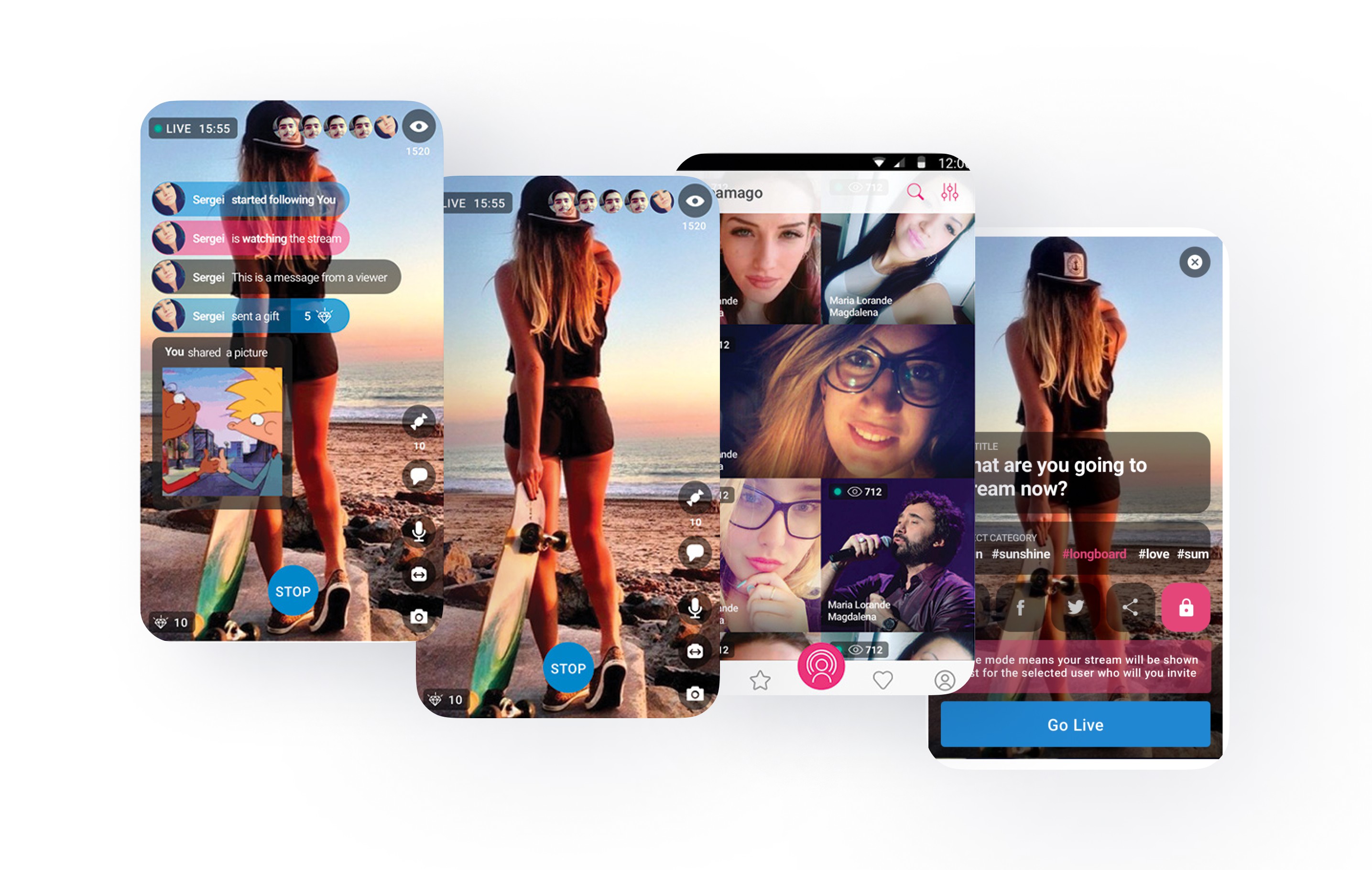 a cell phone on a table