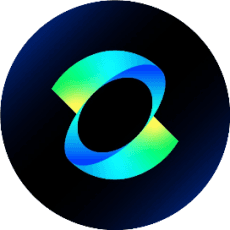 Abstract dark blue and brown waves