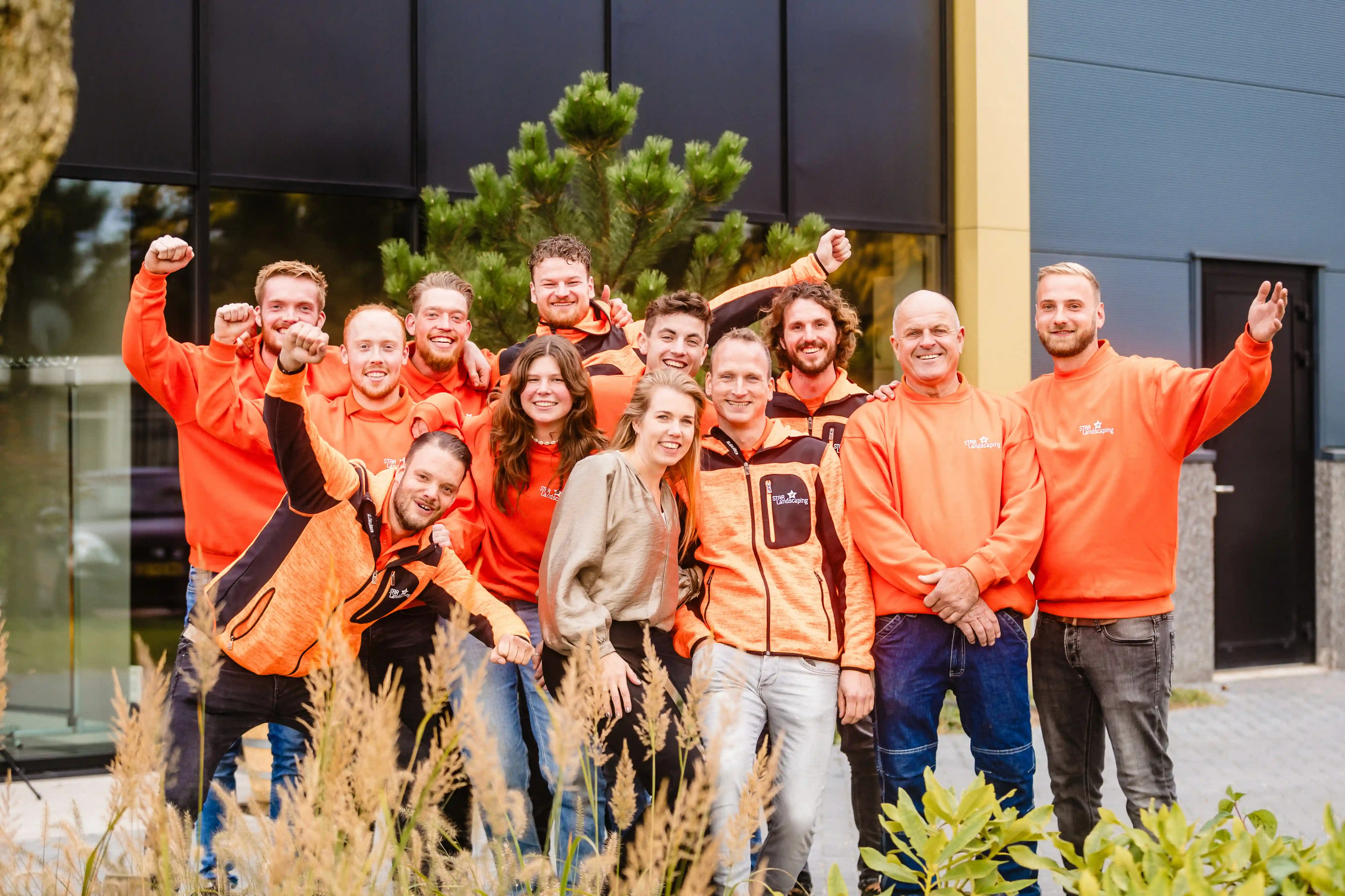 Het Team van Hoveniersbedrijf Star Landscaping te Cuijk