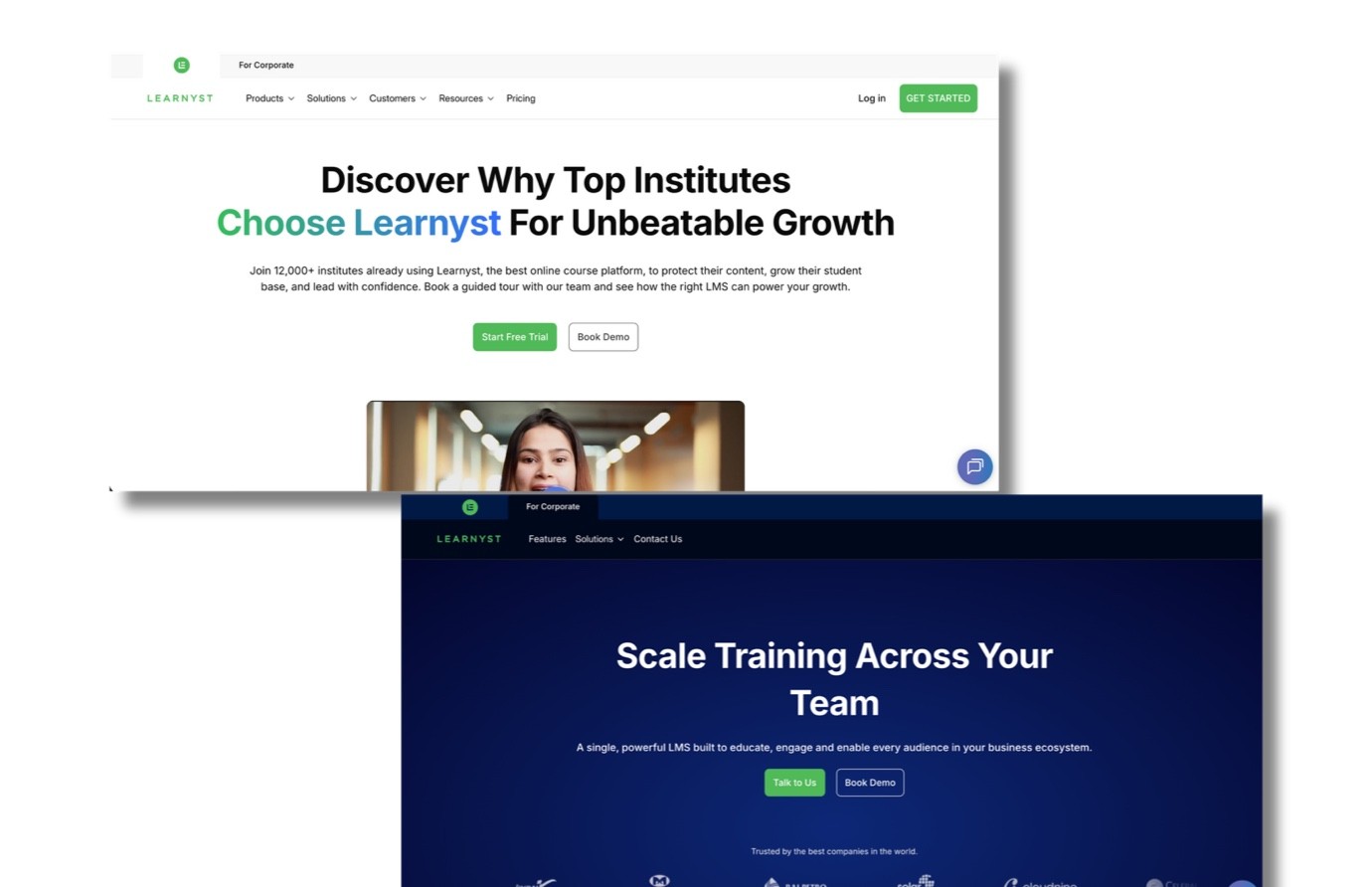 Learnyst website