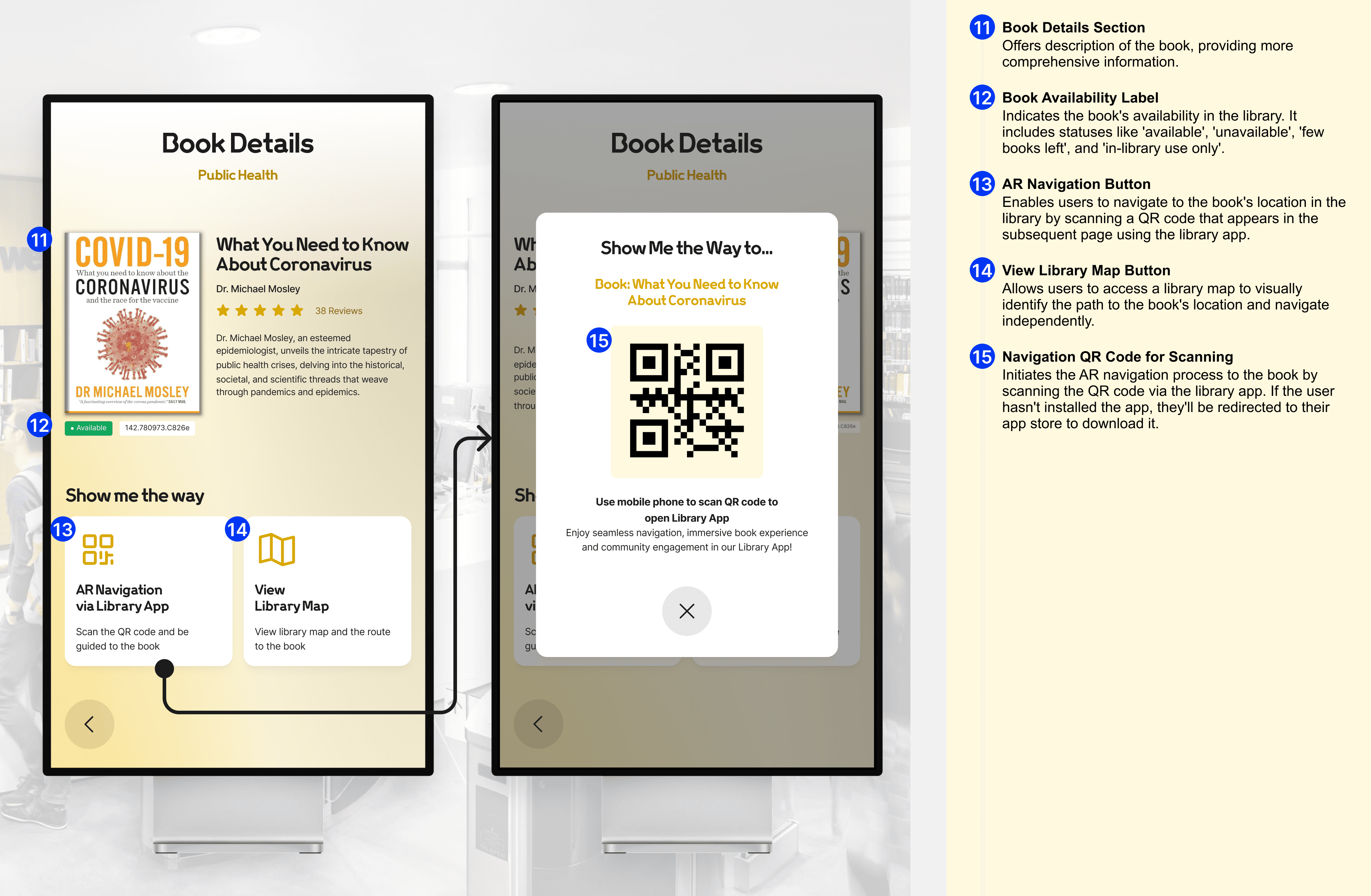 Kiosk Prototype - Screens 3 and 4