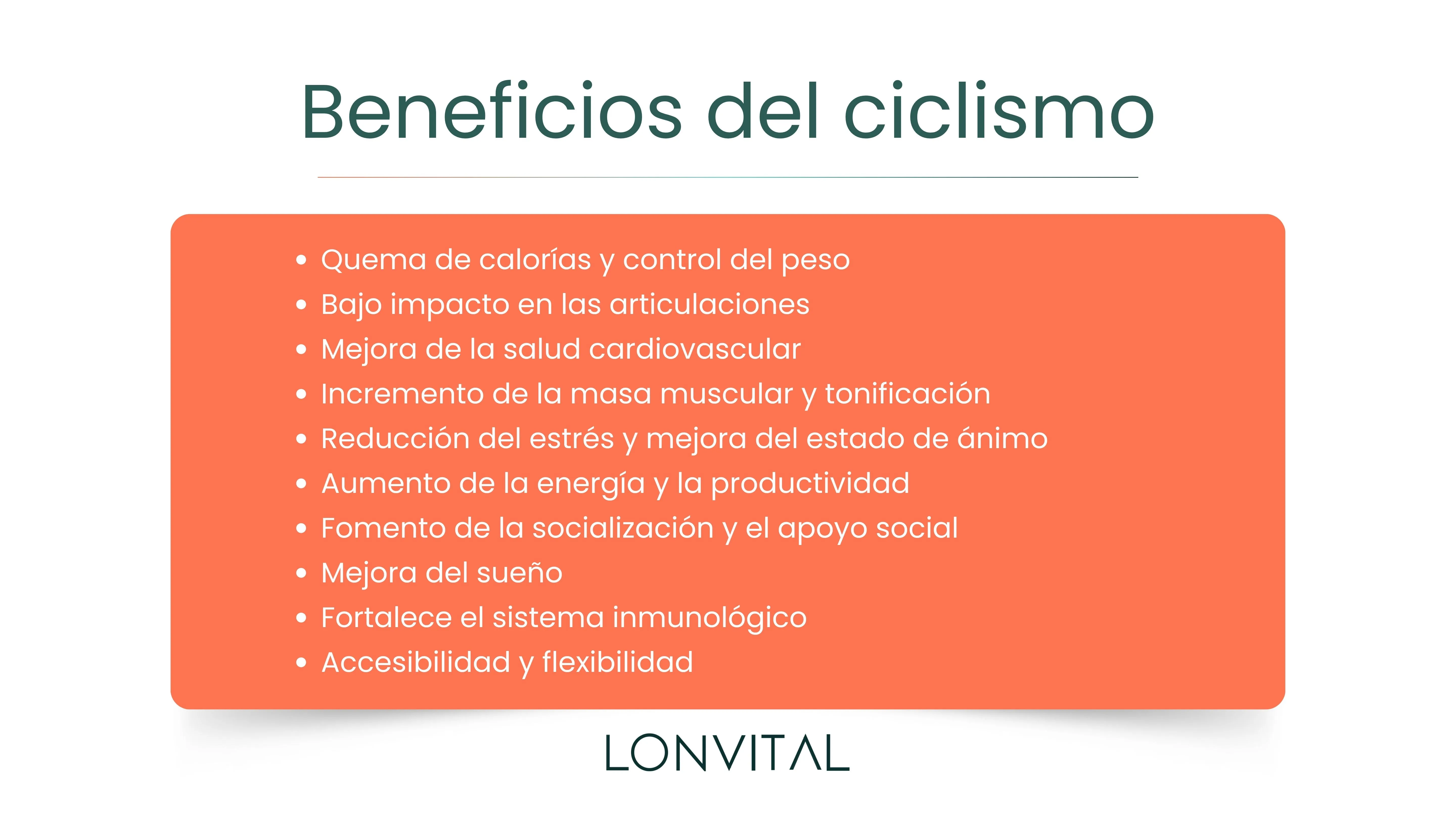 Conoce los mejores 10 beneficios del ciclismo