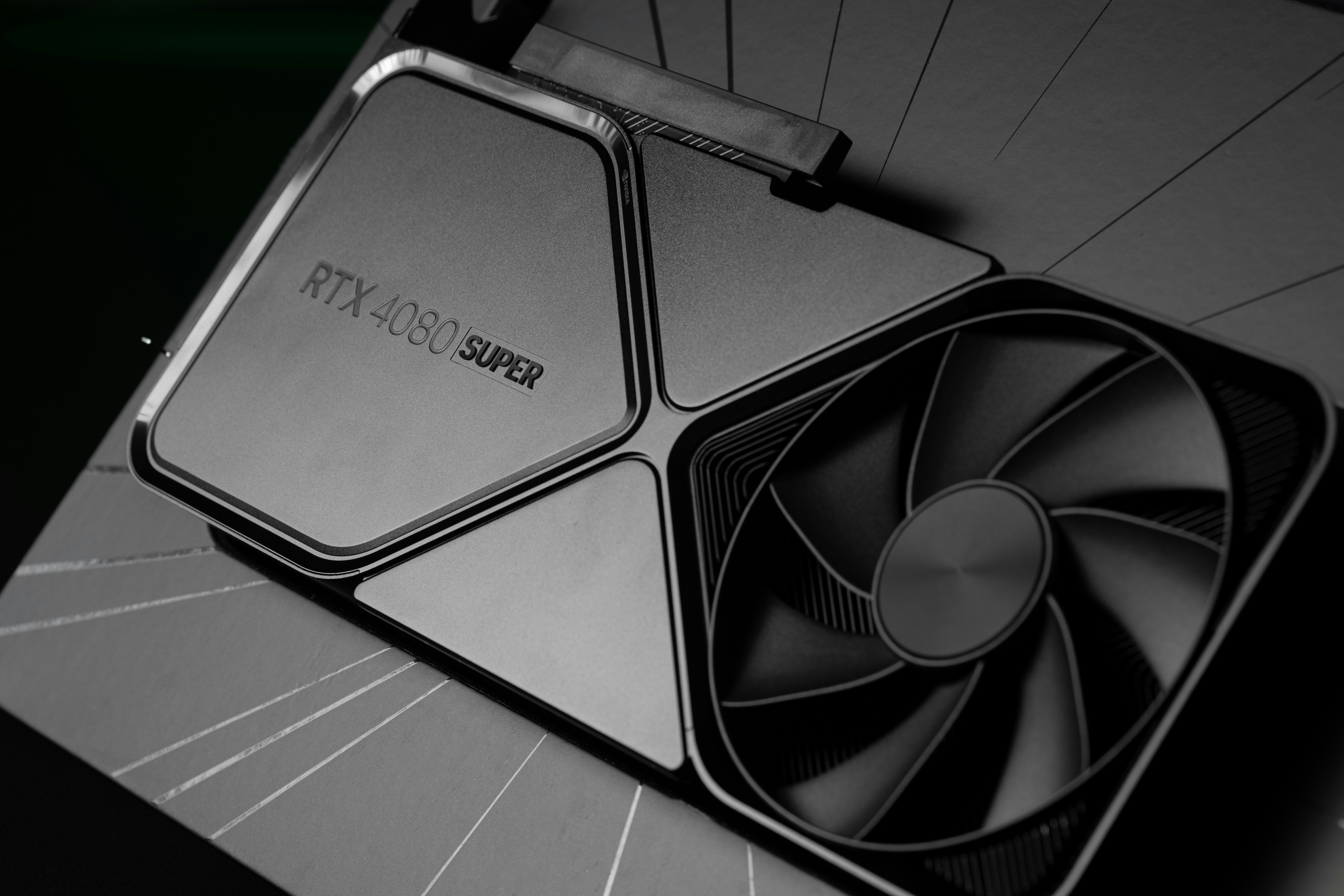 High-end RTX 4080 graphics card used for improving game performance and rendering in Unity
