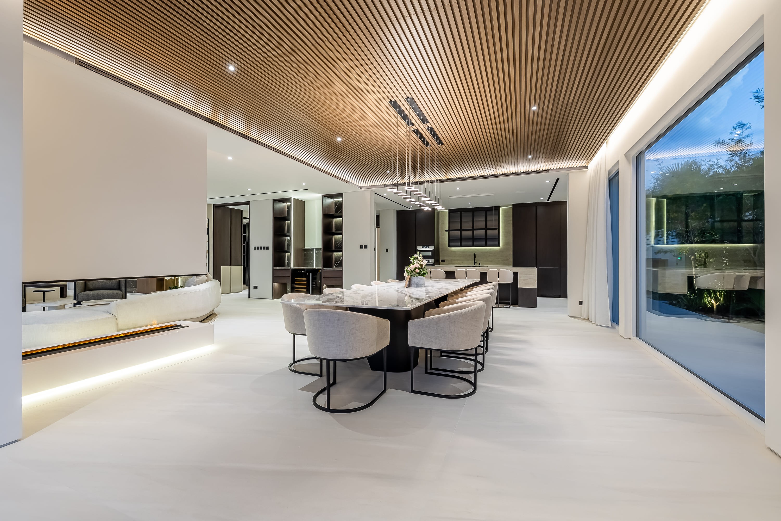 Dom Pérignon vineyards from the sky