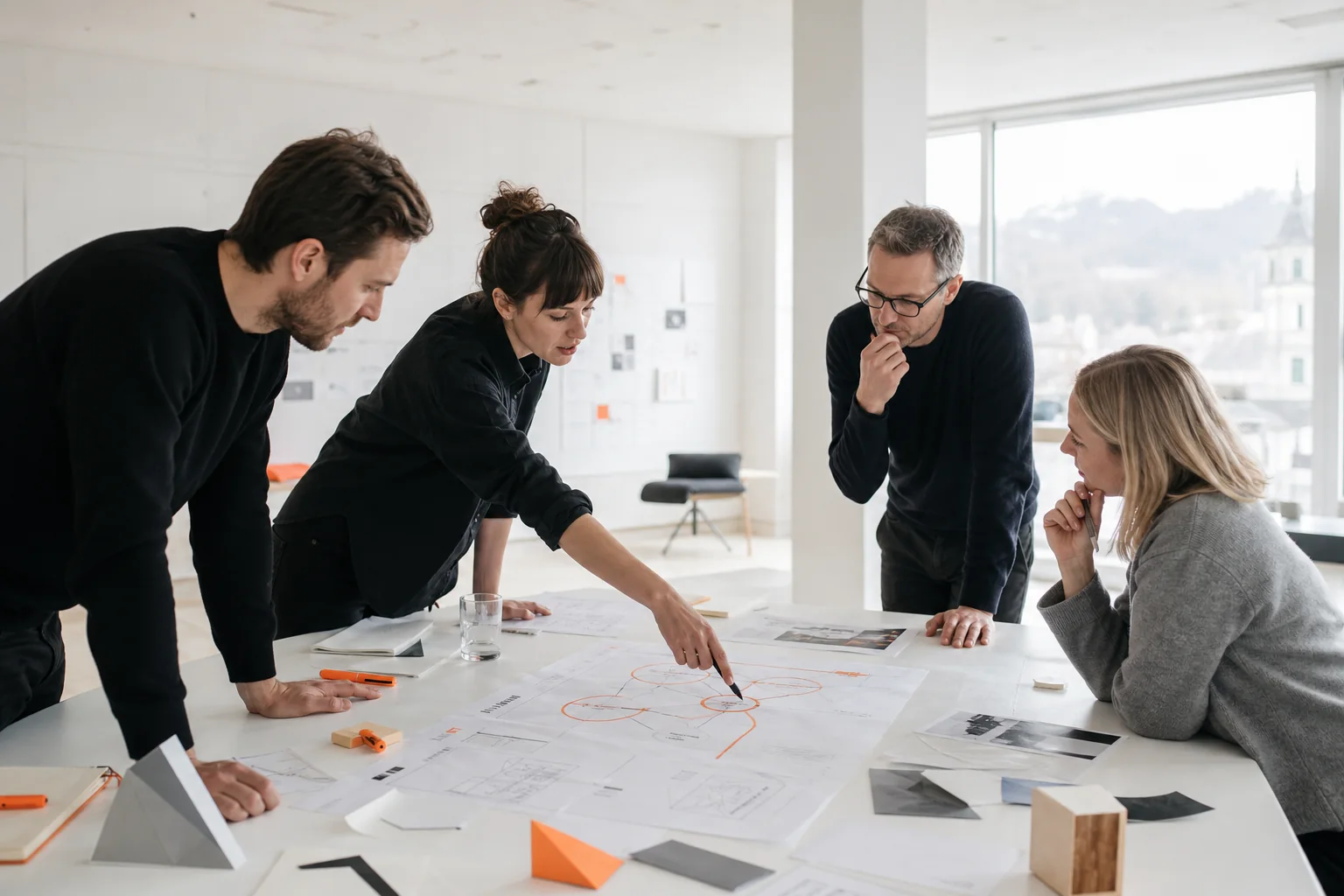 Gemeinsam an der Marketingstrategie arbeiten