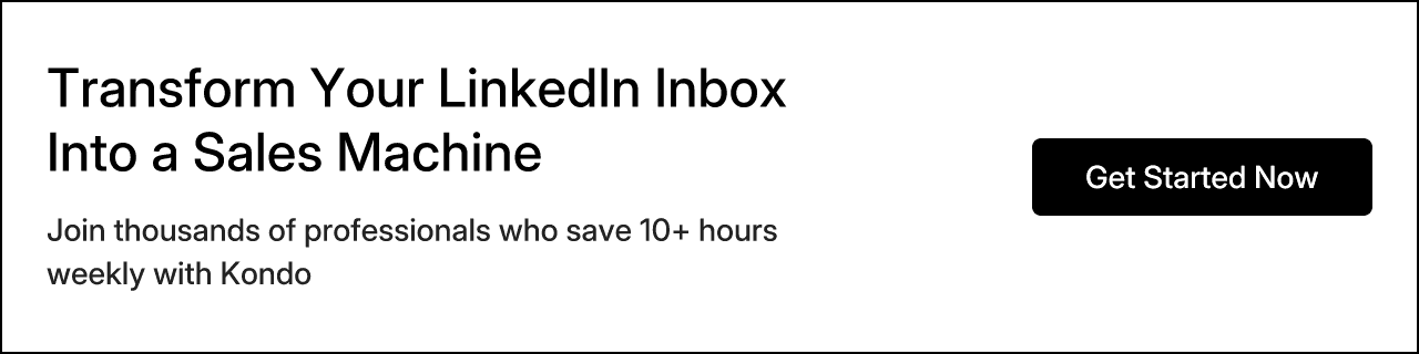 Transform Your LinkedIn Inbox Into a Sales Machine