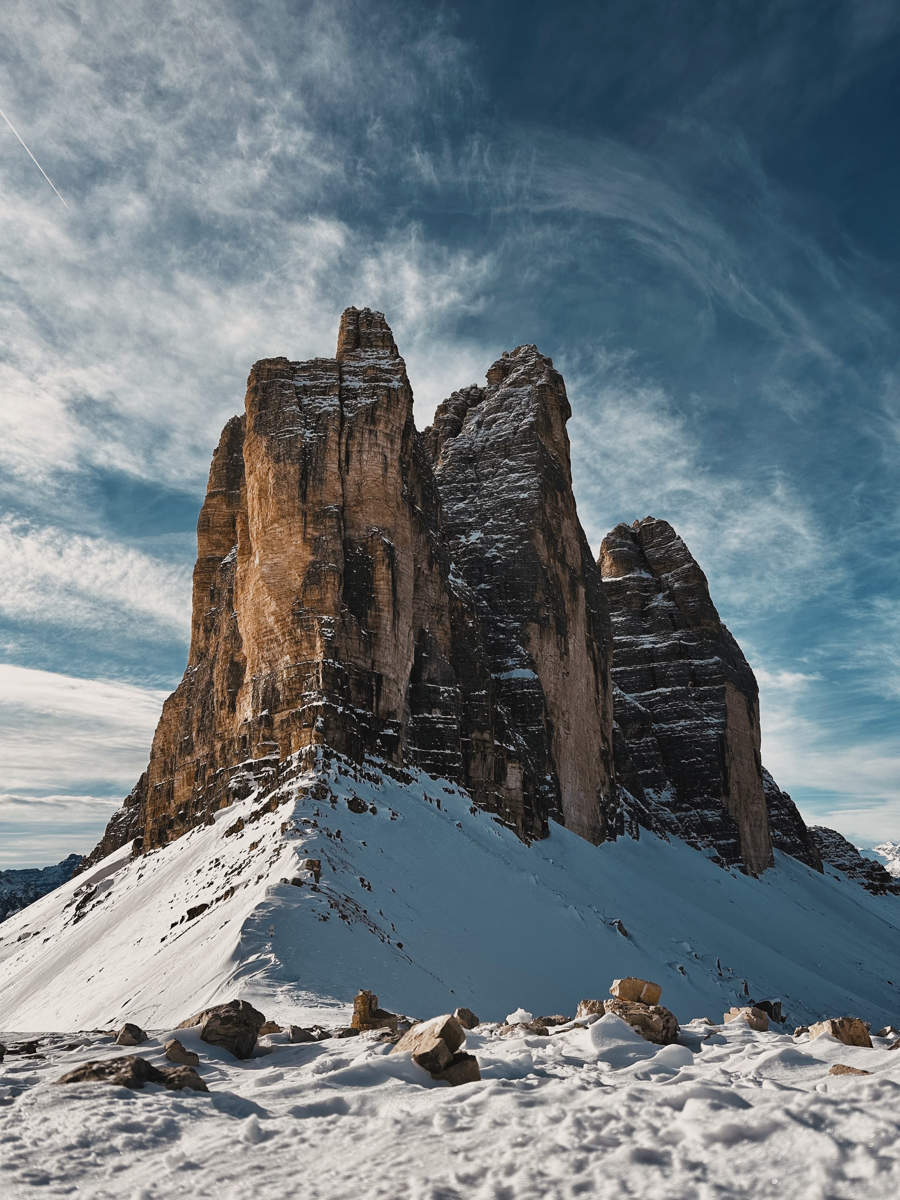 Vintage Car Under Palm Trees