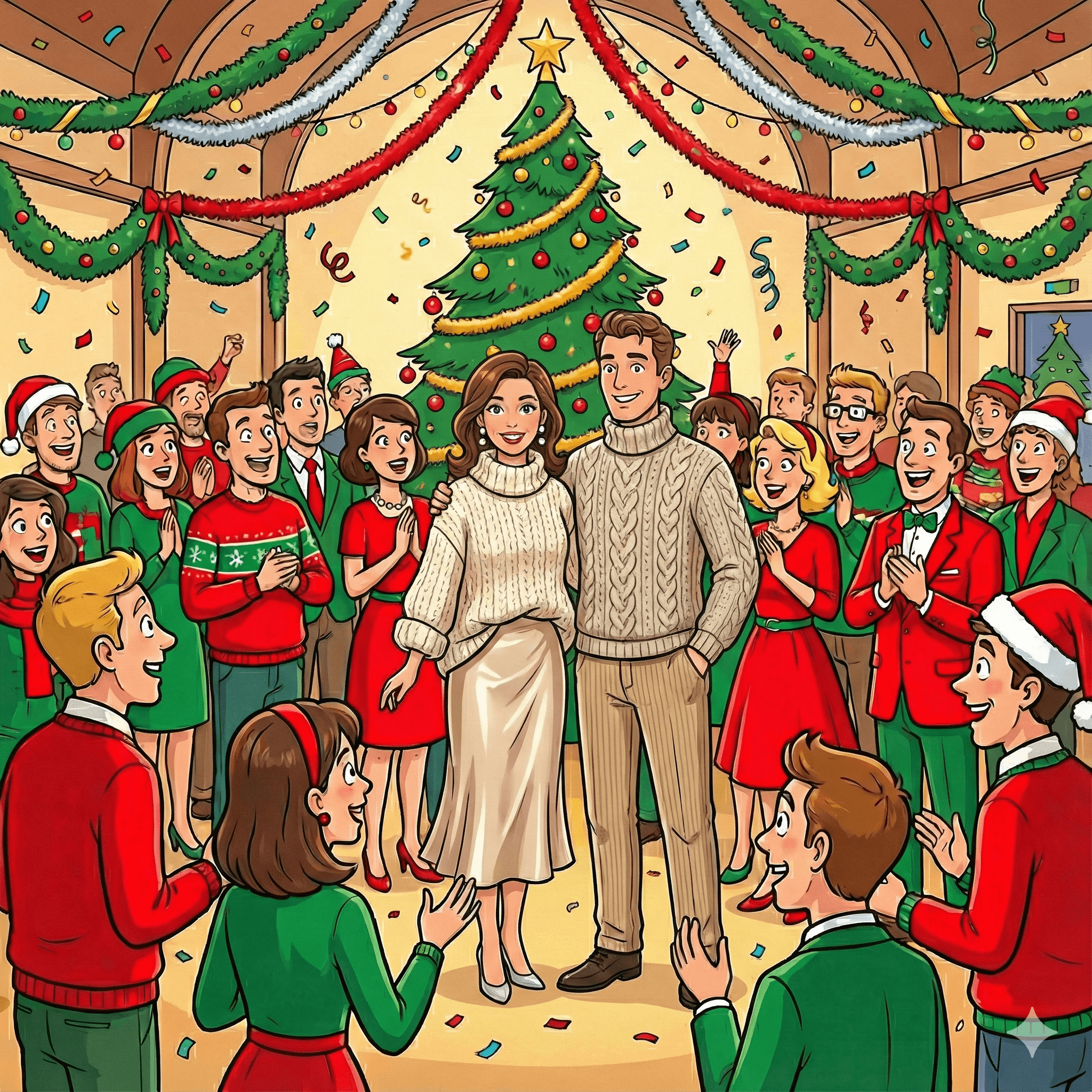 Holiday party outfit inspiration created for those searching for Christmas looks that feel seasonal yet purposely avoid the usual red and green, offering a fresh approach to festive dressing