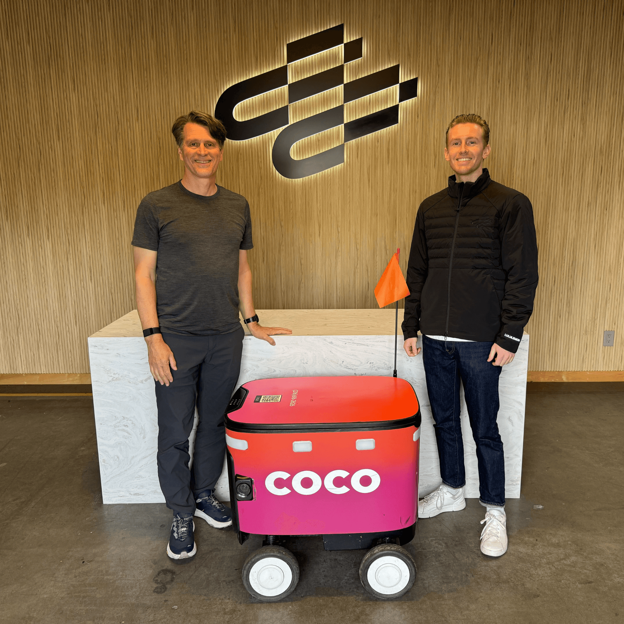John Hanke and Zach Rash at Coco HQ