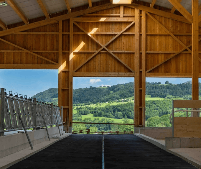 Person in fog with a glowing, glitching computer monitor head, dark cyberpunk portrait.