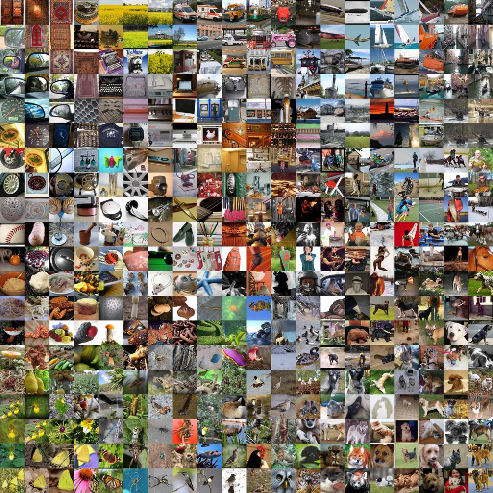 Some of ImageNet images