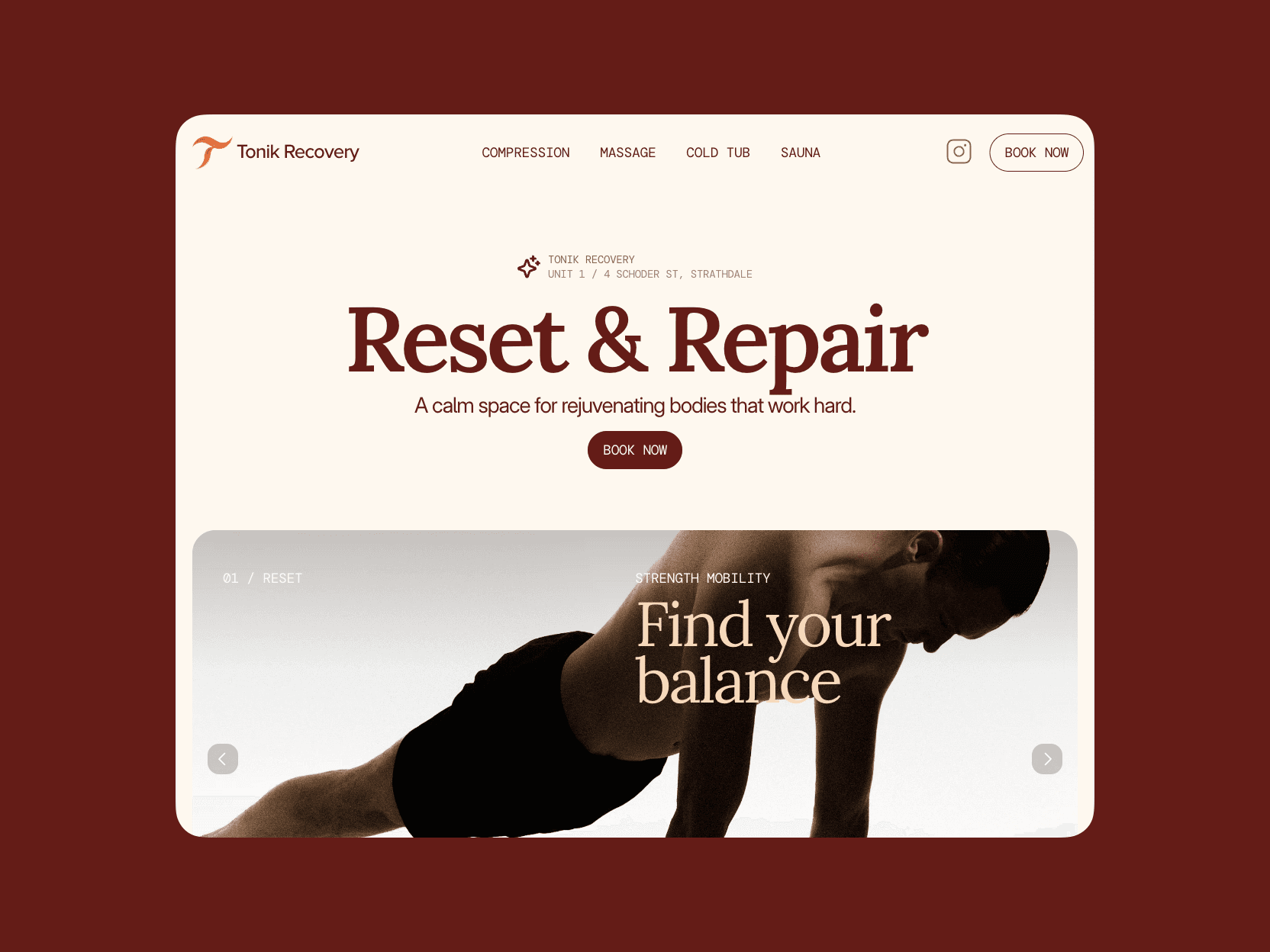 Star Laundromats website mockup on desktop screen showing modern laundromat marketing design