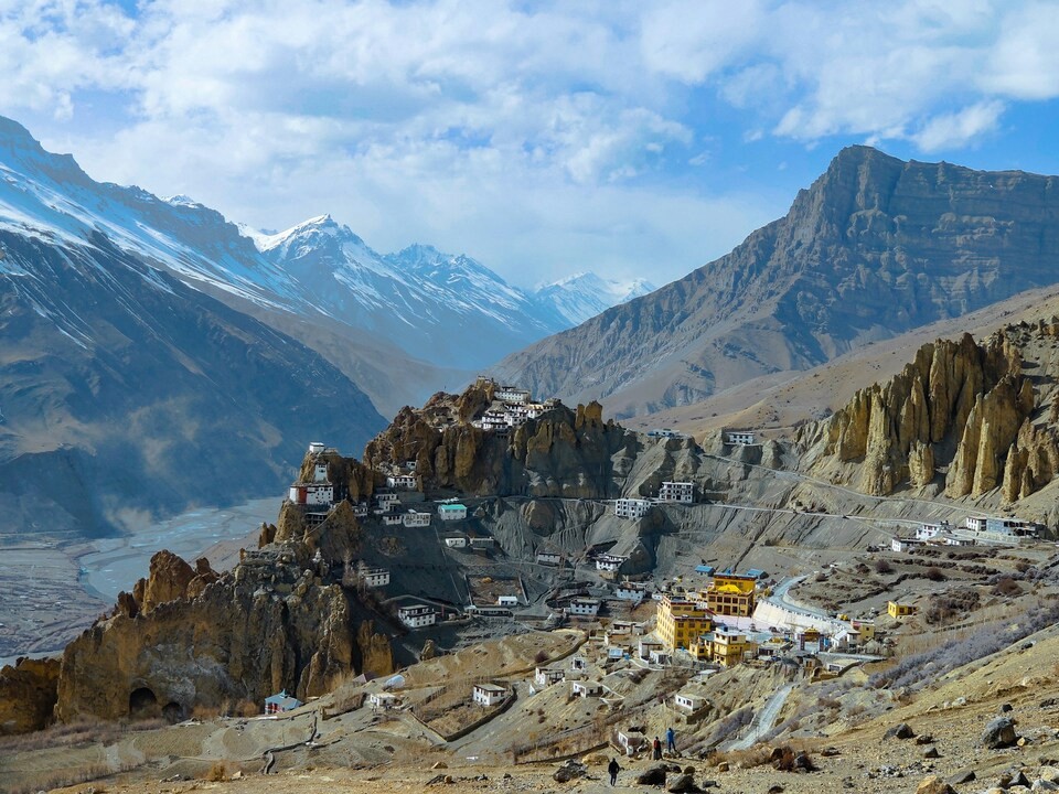 Arial view of Ladakh