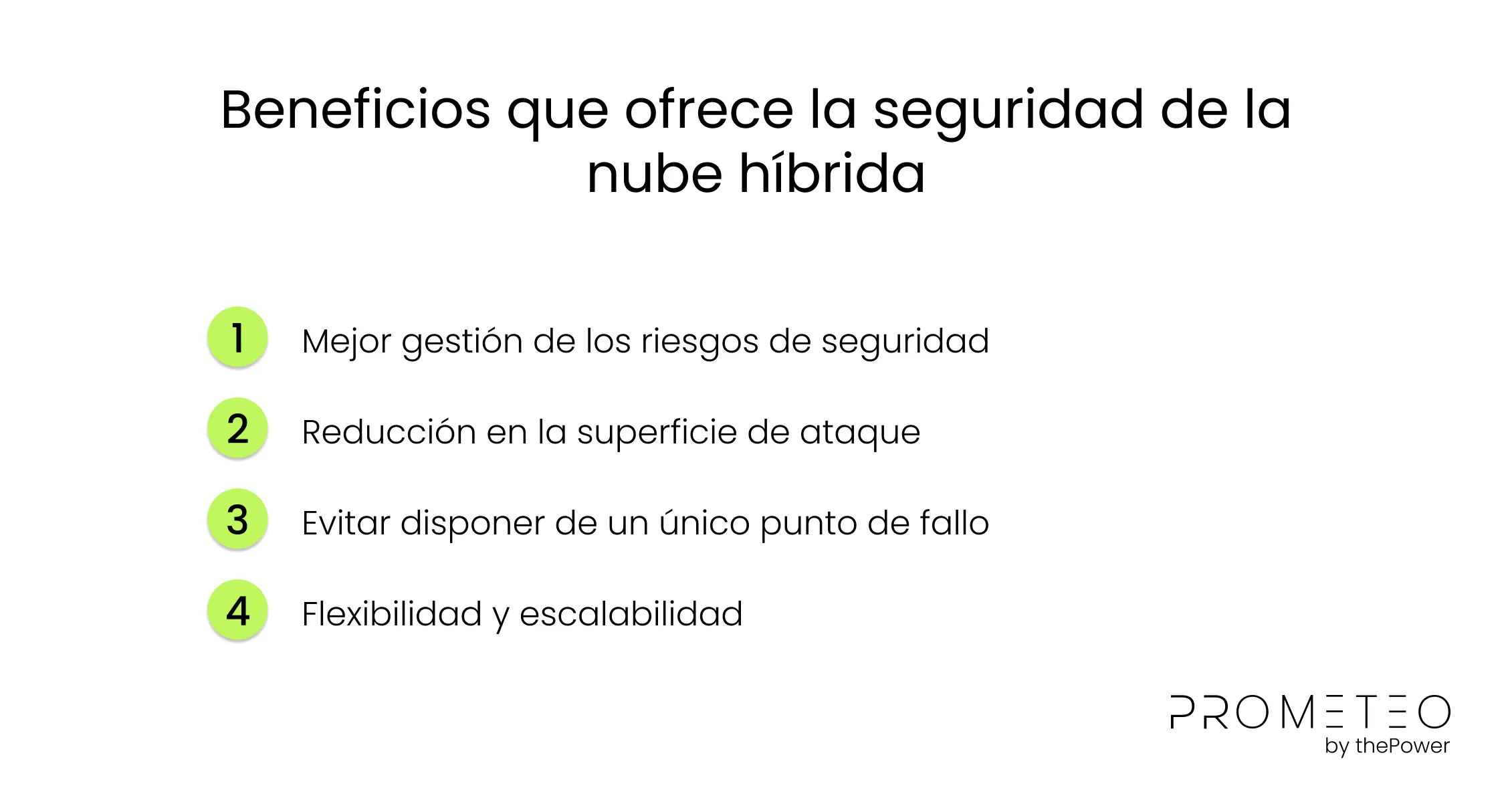 Beneficios que ofrece la seguridad de la nube híbrida