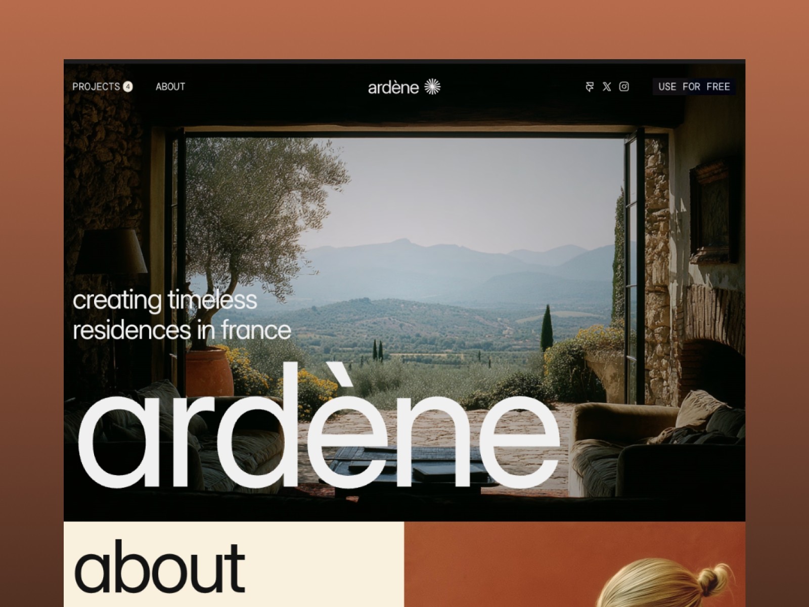 Real Estate Framer Template Ardene